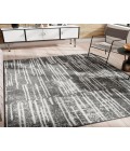 Rugs America Matthieu  RA41619 Gray Rugs America Matthieu  RA41619 Gray Area Rug 8 ft. x 10 ft. Rectangle