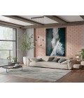 Rugs America Matthieu RA41620 Gray Rugs America Matthieu RA41620 Gray Area Rug 2 ft. 6 in. x 4 ft. Rectangle