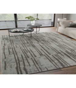 Rugs America Matthieu  RA41623 Gray Area Rug 8 ft. x 10 ft. Rectangle