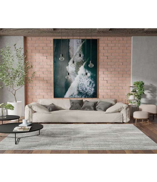 Rugs America Matthieu RA41620 Gray Rugs America Matthieu RA41620 Gray Area Rug 2 ft. 6 in. x 4 ft. Rectangle