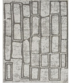Rugs America Matthieu  RA41635 Gray Area Rug 8 ft. x 10 ft. Rectangle