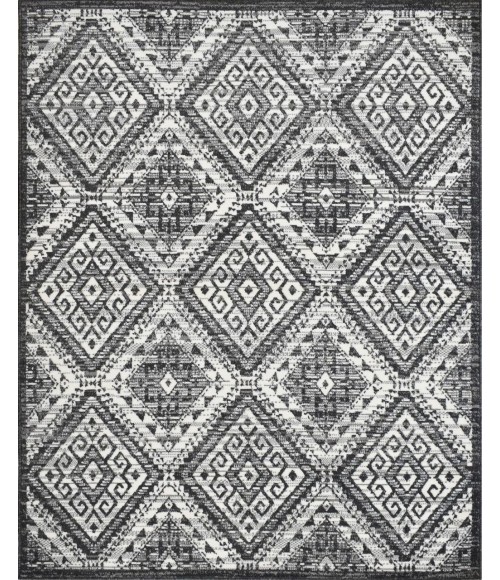 Rugs America Matthieu  RA41637 Gray Rugs America Matthieu  RA41637 Gray Area Rug 2 ft. 6 in. x 8 ft. Runner