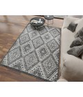 Rugs America Matthieu  RA41637 Gray Rugs America Matthieu  RA41637 Gray Area Rug 2 ft. 6 in. x 8 ft. Runner