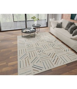 Rugs America Matthieu  RA41647 Tan Area Rug 8 ft. x 10 ft. Rectangle