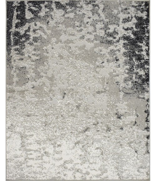 Rugs America Matthieu RA41652 Gray Rugs America Matthieu RA41652 Gray Area Rug 2 ft. 6 in. x 4 ft. Rectangle
