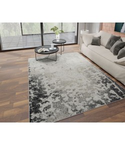 Rugs America Matthieu  RA41655 Gray Area Rug 8 ft. x 10 ft. Rectangle