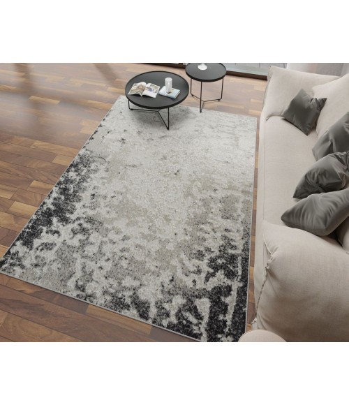 Rugs America Matthieu RA41652 Gray Rugs America Matthieu RA41652 Gray Area Rug 2 ft. 6 in. x 4 ft. Rectangle