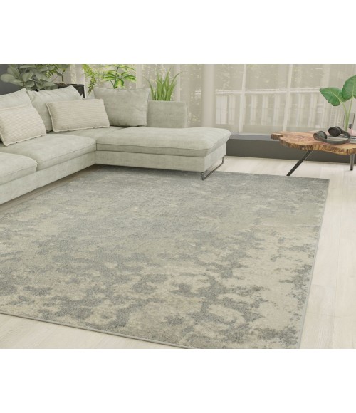 Rugs America Matthieu RA41658 Gray Rugs America Matthieu RA41658 Gray Area Rug 5 ft. x 7 ft. Rectangle