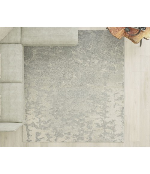 Rugs America Matthieu RA41658 Gray Rugs America Matthieu RA41658 Gray Area Rug 5 ft. x 7 ft. Rectangle