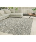 Rugs America Matthieu RA41660 Gray Rugs America Matthieu RA41660 Gray Area Rug 2 ft. 6 in. x 4 ft. Rectangle