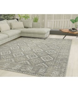 Rugs America Matthieu  RA41663 Gray Area Rug 8 ft. x 10 ft. Rectangle