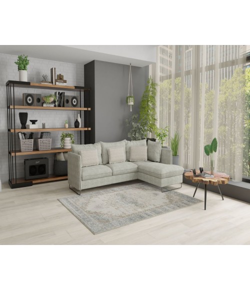 Rugs America Matthieu RA41682 Tan Rugs America Matthieu RA41682 Tan Area Rug 5 ft. x 7 ft. Rectangle