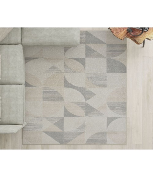 Rugs America Matthieu  RA41689 Tan Area Rug 2 ft. 6 in. x 8 ft. Runner