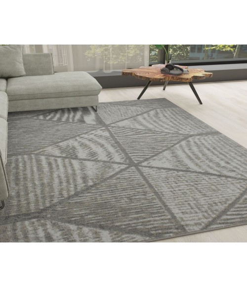 Rugs America Matthieu RA41693 Gray Rugs America Matthieu RA41693 Gray Area Rug 2 ft. 6 in. x 8 ft. Runner