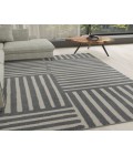 Rugs America Matthieu RA41702 Gray Rugs America Matthieu RA41702 Gray Area Rug 5 ft. x 7 ft. Rectangle