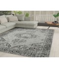 Rugs America Matthieu RA41707 Gray Rugs America Matthieu RA41707 Gray Area Rug 8 ft. x 10 ft. Rectangle