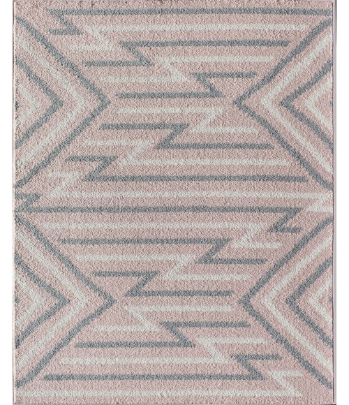 Rugs America Mika RA30653 Pink Area Rug 2 ft. 6 in. x 8 ft. Runner