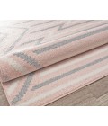 Rugs America Mika RA30653 Pink Area Rug 2 ft. 6 in. x 8 ft. Runner