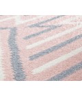 Rugs America Mika RA30653 Pink Area Rug 2 ft. 6 in. x 8 ft. Runner