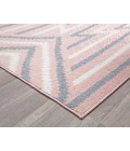 Rugs America Mika RA30653 Pink Area Rug 2 ft. 6 in. x 8 ft. Runner