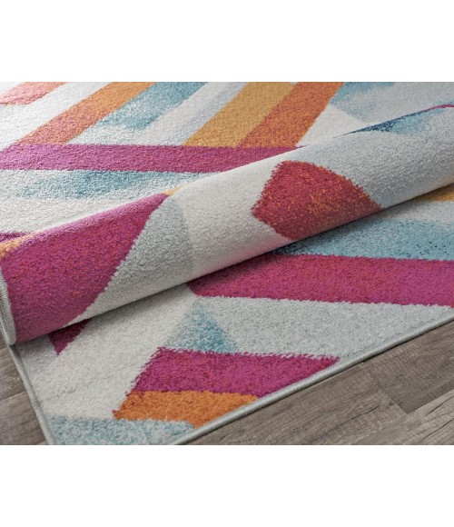 Rugs America Mika RA29115 Orange Rugs America Mika RA29115 Orange Area Rug 8 ft. x 10 ft. Rectangle