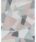 Rugs America Mika RA29123 Pink Area Rug 8 ft. x 10 ft. Rectangle