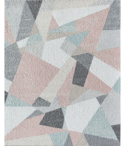 Rugs America Mika RA29123 Pink Area Rug 8 ft. x 10 ft. Rectangle