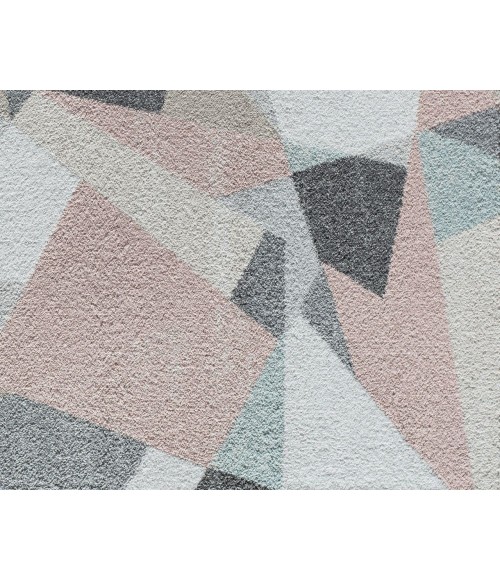 Rugs America Mika RA29123 Pink Area Rug 8 ft. x 10 ft. Rectangle