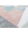 Rugs America Mika RA29123 Pink Area Rug 8 ft. x 10 ft. Rectangle
