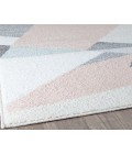 Rugs America Mika RA29123 Pink Area Rug 8 ft. x 10 ft. Rectangle