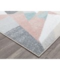 Rugs America Mika RA29123 Pink Area Rug 8 ft. x 10 ft. Rectangle