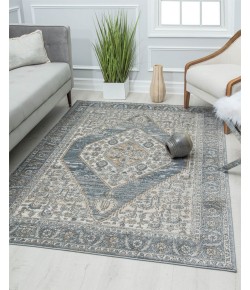Rugs America Ludlow MD35C Pebble Windsor Transitional Vintage Grey Area Rug, 2 ft. 6 in. X 4 ft. Rugs America Ludlow MD35C Pebble Windsor Transitional Vintage Grey Area Rug, 2 ft. 6 in. X 4 ft.