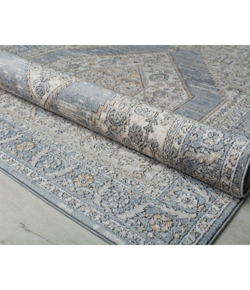Rugs America Ludlow RA30230 Grey Rugs America Ludlow RA30230 Grey Area Rug 2 ft. 6 in. x 4 ft. Rectangle