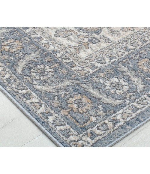 Rugs America Ludlow RA30230 Grey Rugs America Ludlow RA30230 Grey Area Rug 2 ft. 6 in. x 4 ft. Rectangle
