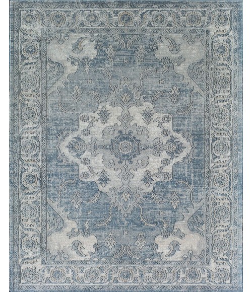 Rugs America Ludlow RA30255 Blue Rugs America Ludlow RA30255 Blue Area Rug 2 ft. 6 in. x 8 ft. Runner