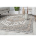 Rugs America Ludlow RA30269 Tan Area Rug 8 ft. x 10 ft. Rectangle