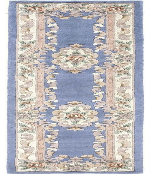 Rugs America Alexis RA21552 Blue Rugs America Alexis RA21552 Blue Area Rug 8 ft. x 11 ft. Rectangle