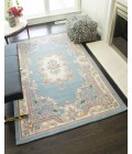 Rugs America Alexis RA21552 Blue Rugs America Alexis RA21552 Blue Area Rug 8 ft. x 11 ft. Rectangle