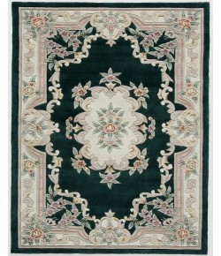 Rugs America Ale X is 510-361 Emerald European Traditional Green Area Rug, 2 ft. X 4 ft.