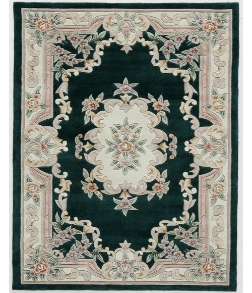 Rugs America Alexis RA21548 Green Area Rug 6 ft. x 6 ft. Rectangle