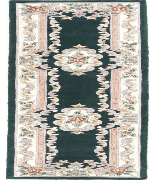 Rugs America Alexis RA21548 Green Area Rug 6 ft. x 6 ft. Rectangle