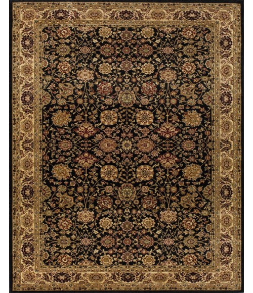 Rugs America Vista RA20937 Black Rugs America Vista RA20937 Black Area Rug 5 ft. 3 in. x 5 ft. 3 in. Rectangle