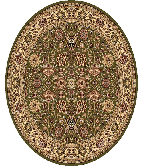 Rugs America Vista RA21859 Green Area Rug 5 ft. 3 in. x 5 ft. 3 in. Rectangle