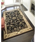 Rugs America Vista RA21335 Black Rugs America Vista RA21335 Black Area Rug 5 ft. 3 in. x 7 ft. 10 in. Rectangle