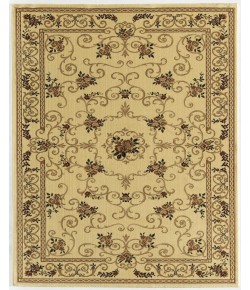 Rugs America Vista 207-CRM Souvanerie Cream Floral Traditional Beige Area Rug, 7 ft. 10 in. X 10 ft. 10 in.