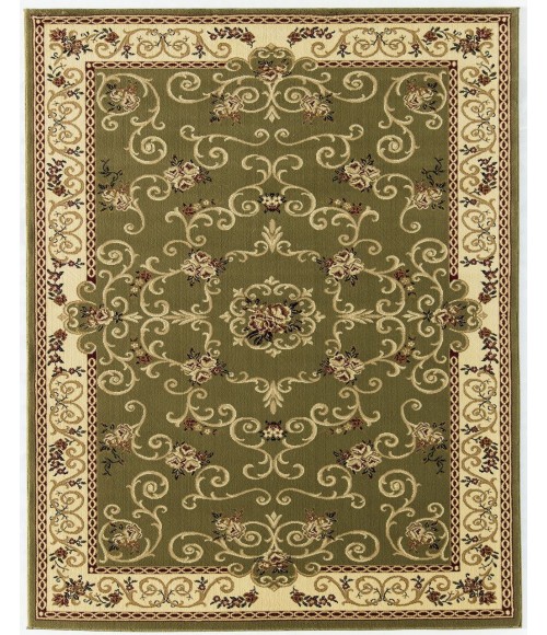 Rugs America Vista RA21831 Green Area Rug 7 ft. 10 in. x 10 ft. 10 in. Rectangle