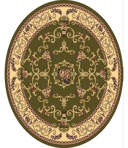 Rugs America Vista RA21831 Green Area Rug 7 ft. 10 in. x 10 ft. 10 in. Rectangle