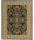 Rugs America Vista RA21867 Black Area Rug 5 ft. 3 in. x 7 ft. 10 in. Rectangle