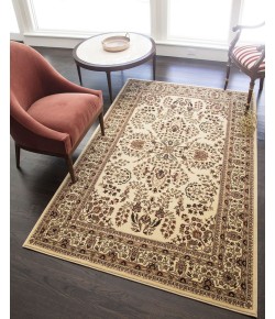 Rugs America Vista 2251-CRM Lilihan Cream Oriental Traditional Beige Area Rug, 9 ft. 10 in. X 13 ft. 2 in.