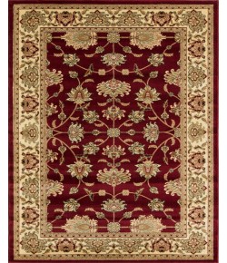 Rugs America Vista 342-CHR Kashan Cherry Oriental Traditional Red Area Rug, 9 ft. 10 in. X 13 ft. 2 in.